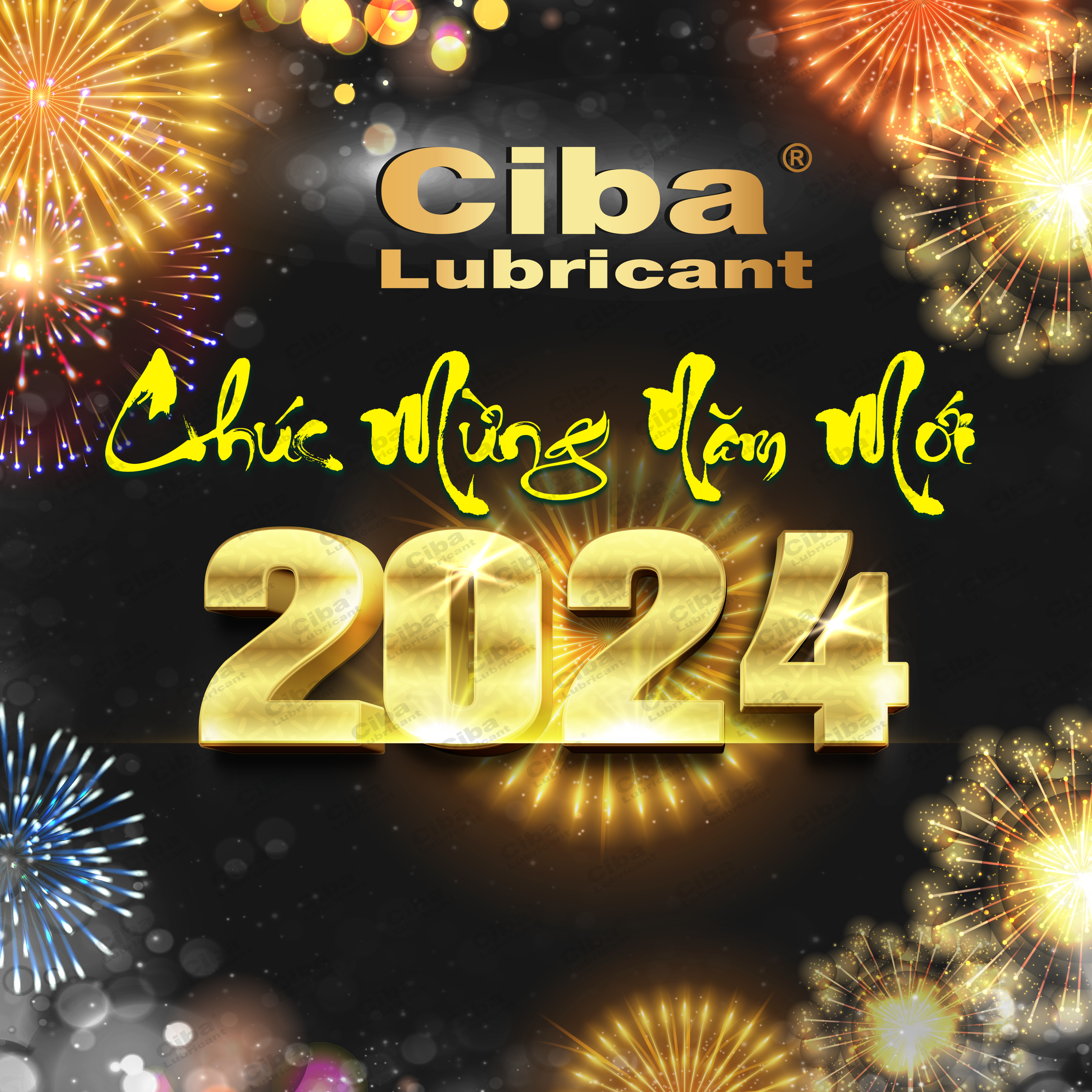 CIBA LUBRICANT CHÚC MỪNG NĂM MỚI 2024 – TẾT SUM VẦY – LỘC TRÀN ĐẦY