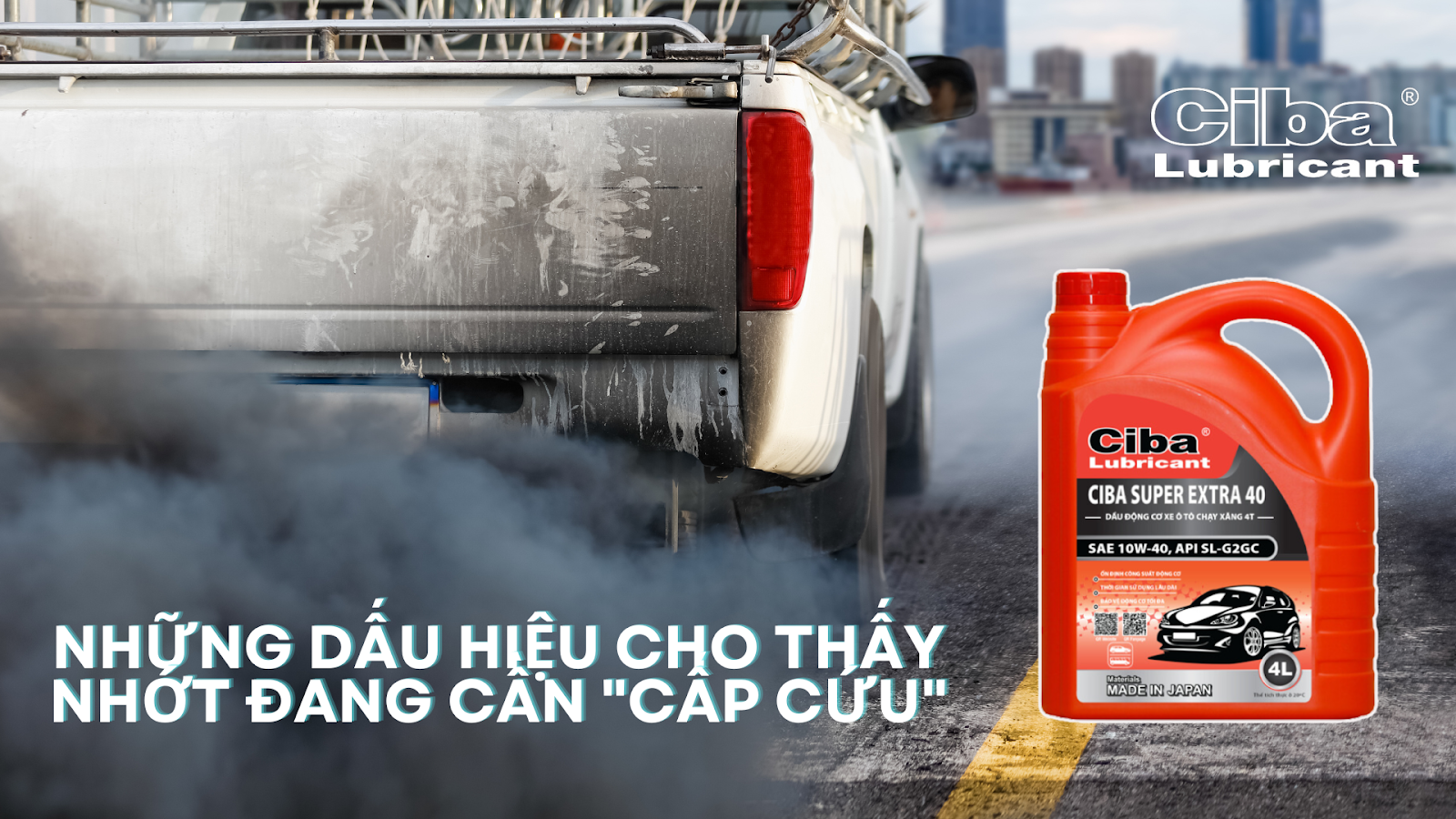 NHỮNG DẤU HIỆU CHO THẤY NHỚT ĐANG CẦN “CẤP CỨU”