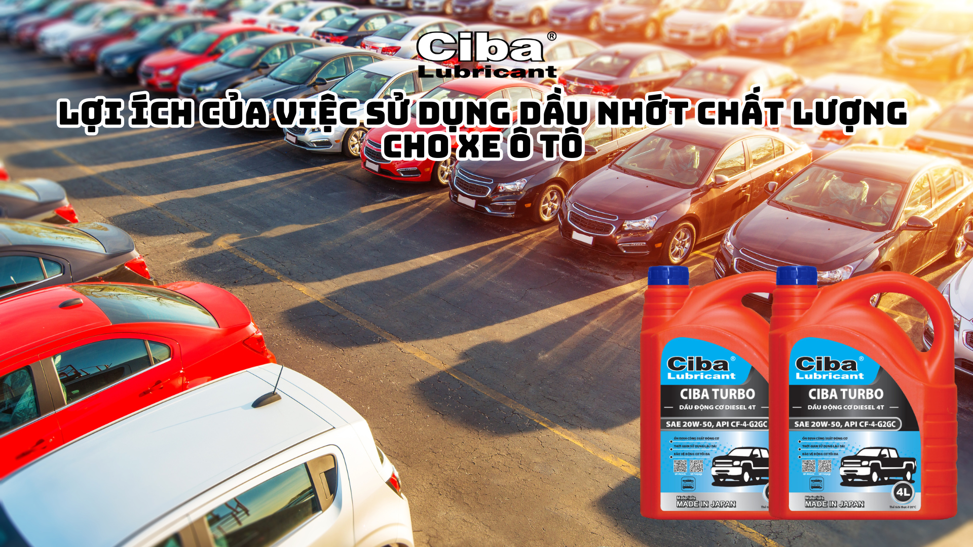 LỢI ÍCH CỦA VIỆC SỬ DỤNG DẦU NHỚT CHẤT LƯỢNG CHO XE Ô TÔ