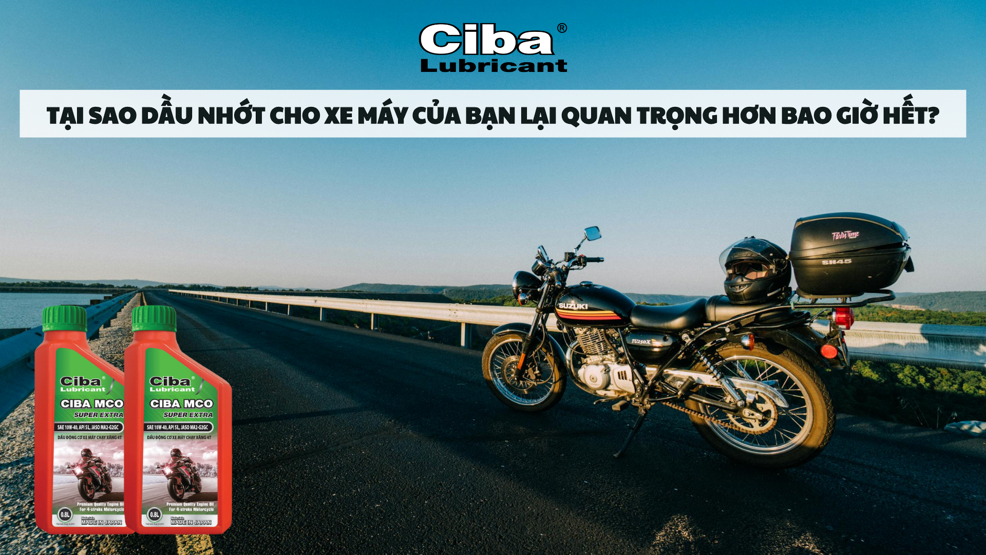 Tại Sao Dầu Nhớt Cho Xe Máy Của Bạn Lại Quan Trọng Hơn Bao Giờ Hết?