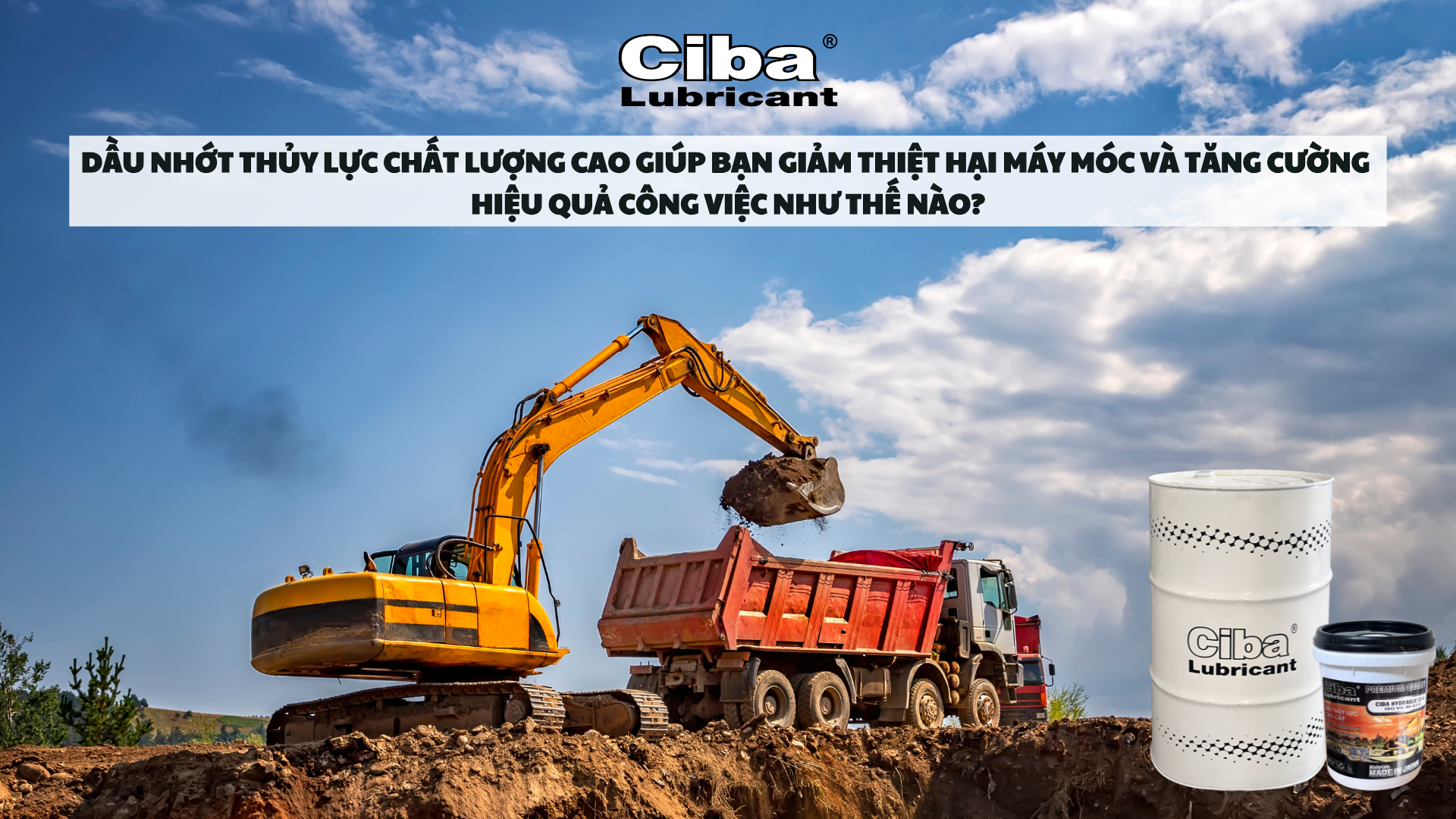 Dầu Nhớt Thủy Lực Chất Lượng Cao Giúp Bạn Giảm Thiệt Hại Máy Móc Và Tăng Cường Hiệu Quả Công Việc Như Thế Nào?