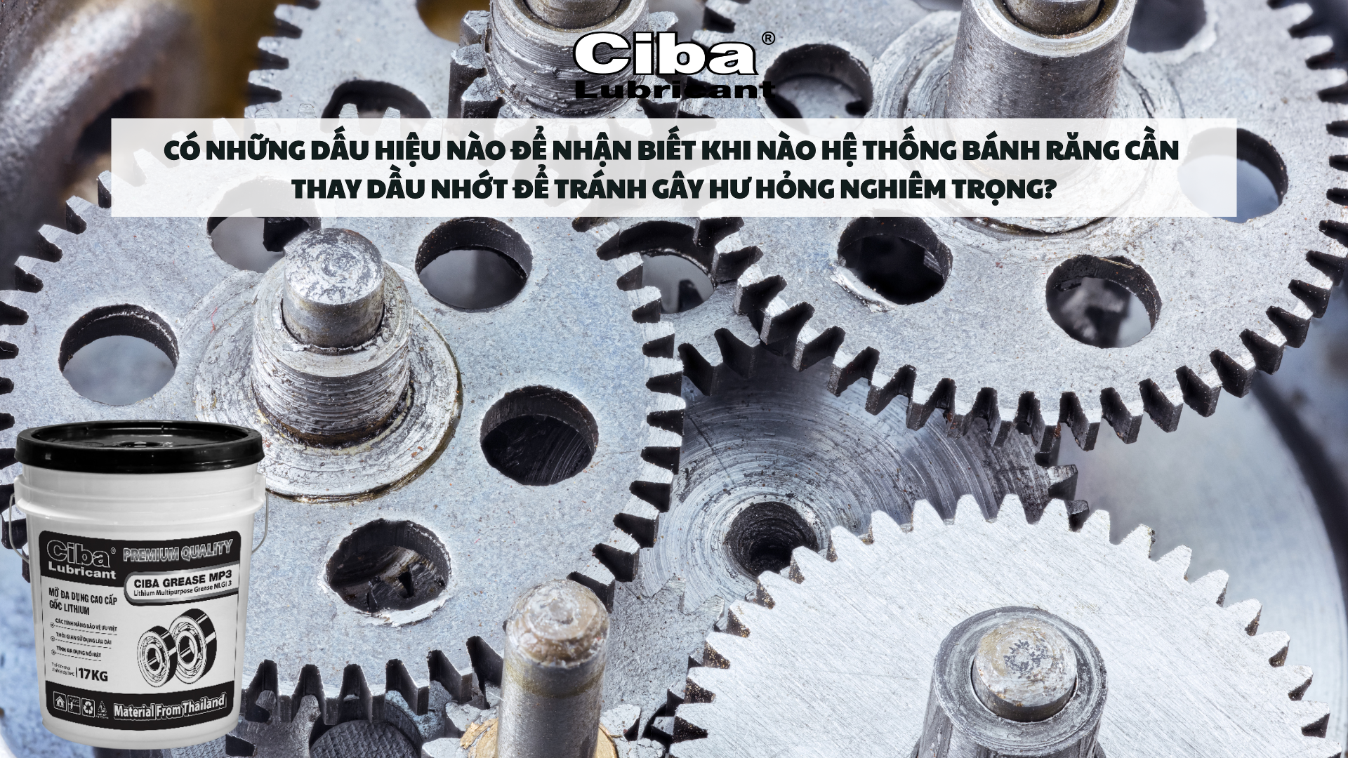 Có Những Dấu Hiệu Nào Để Nhận Biết Khi Nào Hệ Thống Bánh Răng Cần Thay Dầu Nhớt Để Tránh Gây Hư Hỏng Nghiêm Trọng?