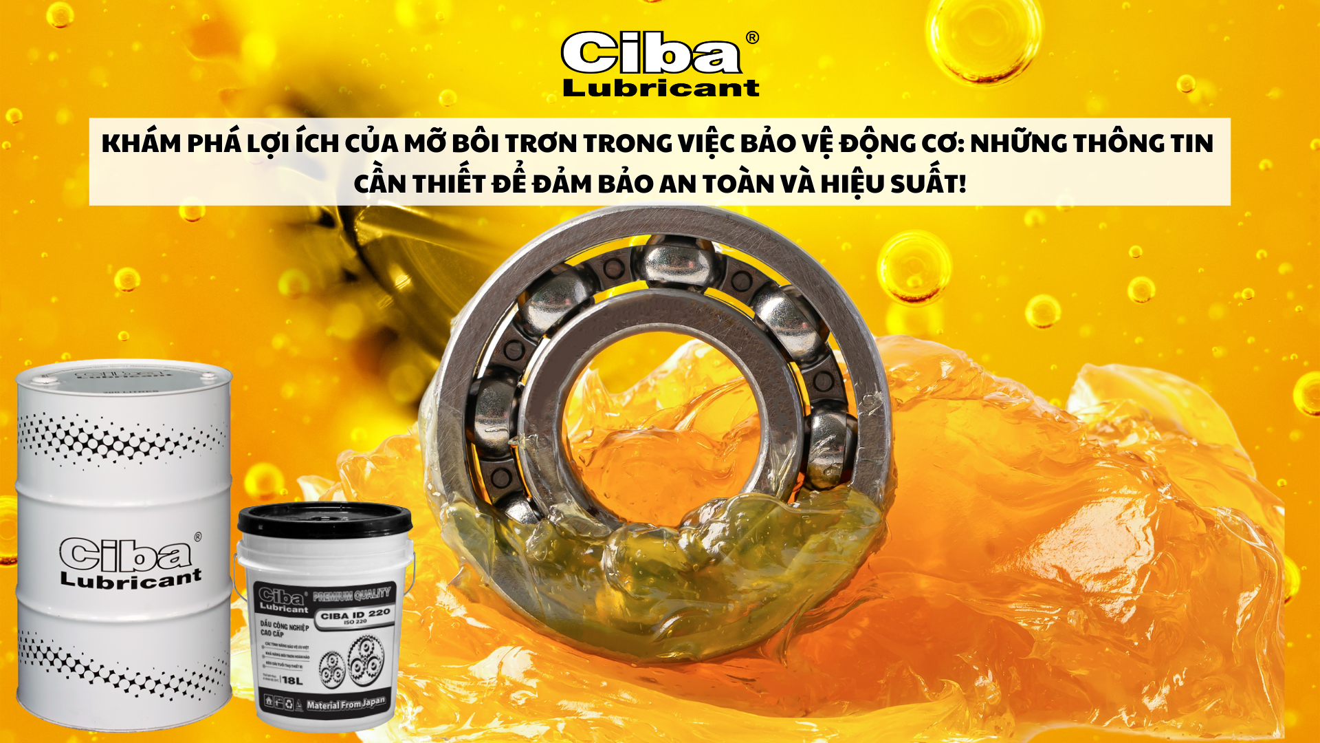 Khám Phá Lợi Ích Của Mỡ Bôi Trơn Trong Việc Bảo Vệ Động Cơ: Những Thông Tin Cần Thiết Để Đảm Bảo An Toàn Và Hiệu Suất!